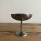Vintage stainless steel ice cream cups