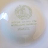 4 vintage Moulin des Loups porcelain oyster plates 2106172