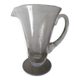 Large Vannes crystal pitcher