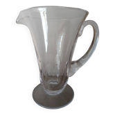 Large Vannes crystal pitcher