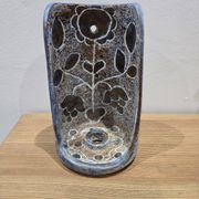 Glazed ceramic candlestick by Bernard Buffat