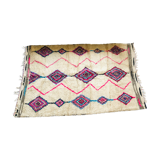 100% wool rug, handmade 225x150cm