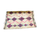 100% wool rug, handmade 225x150cm