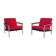 Set of vintage lounge chairs, 1960s Dutch design