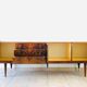 Vintage walnut sideboard, 1965