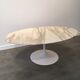 Table Calacatta marble low Eero Saarinen Tulip for Knoll International