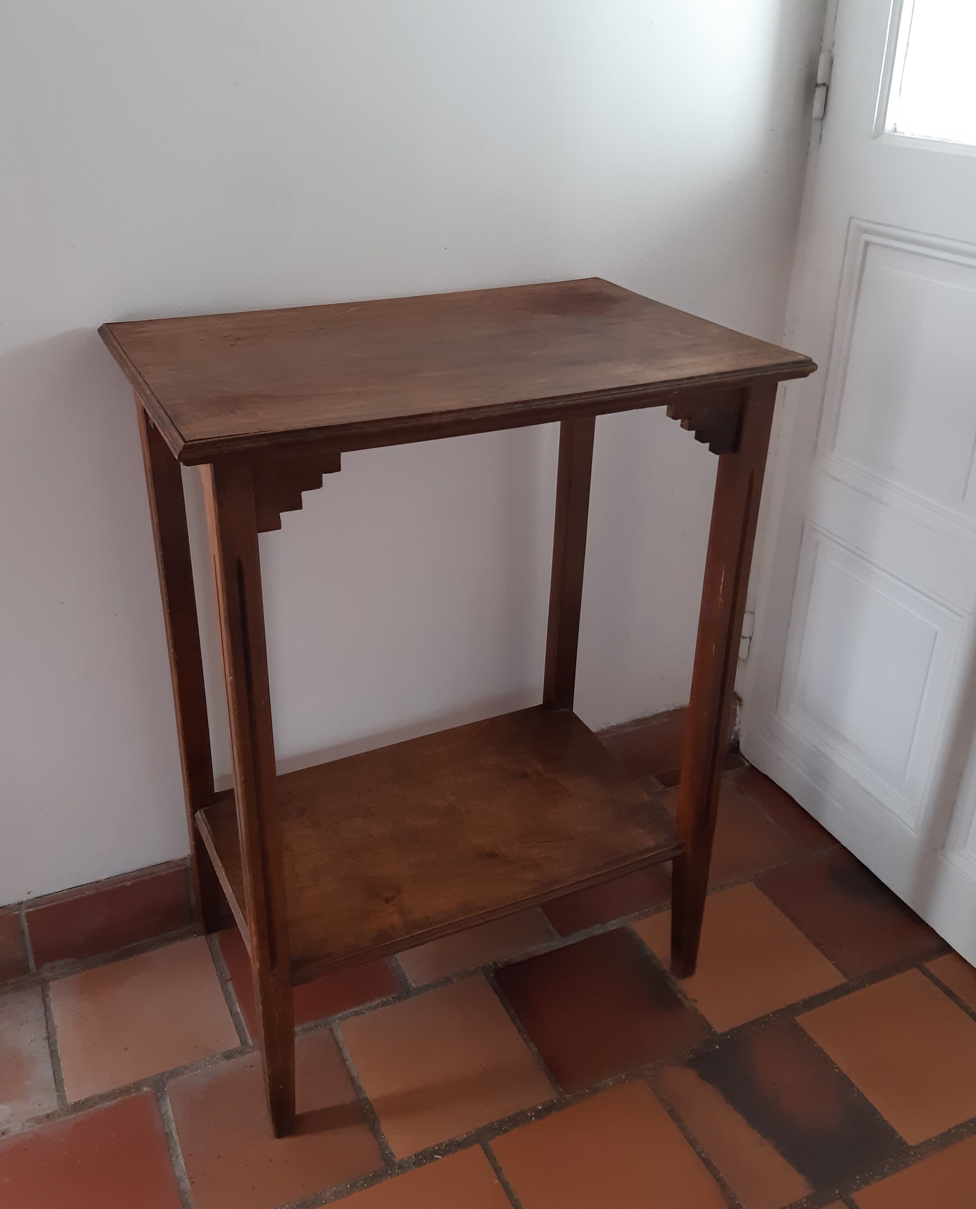 Console en bois