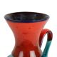 Rare Bay Vase Blue Red West Germany Vintage 79-25