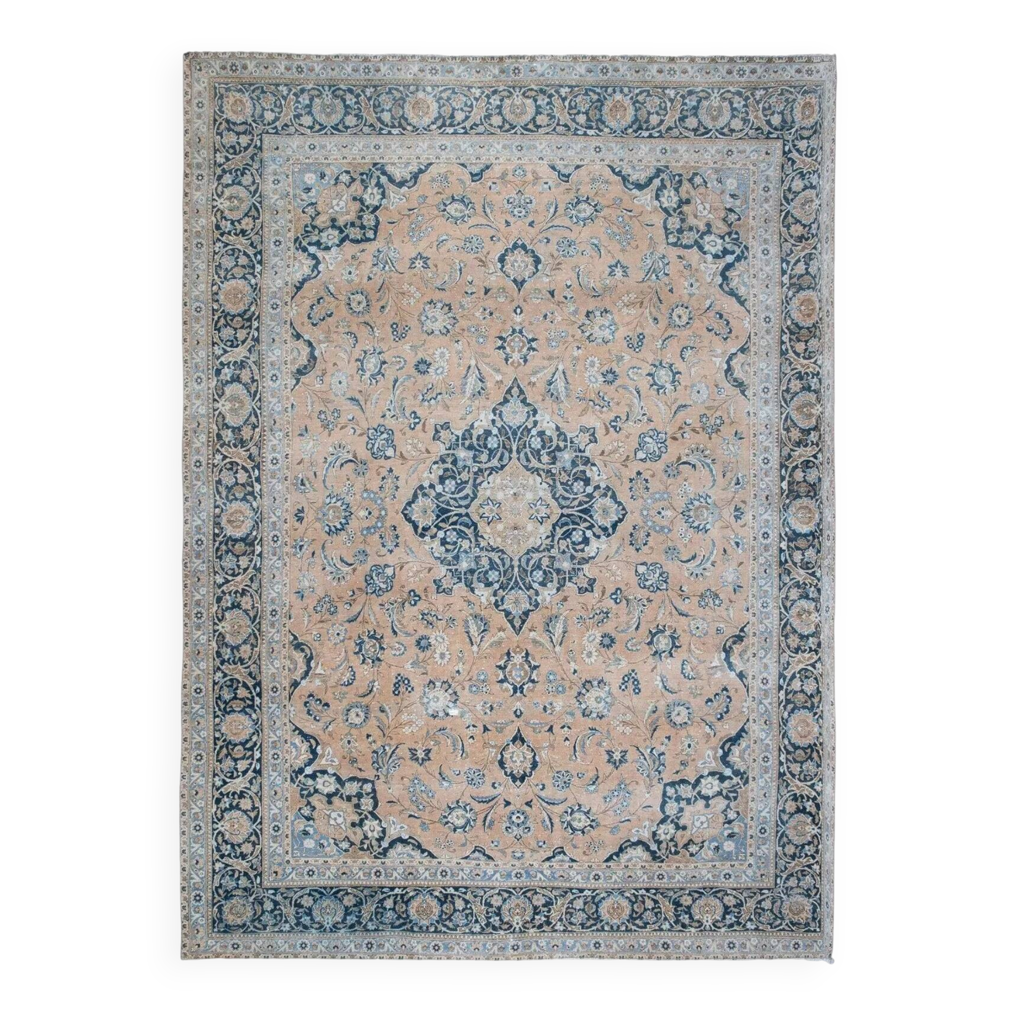 Vintage Turkish rug handmade 312x420 cm