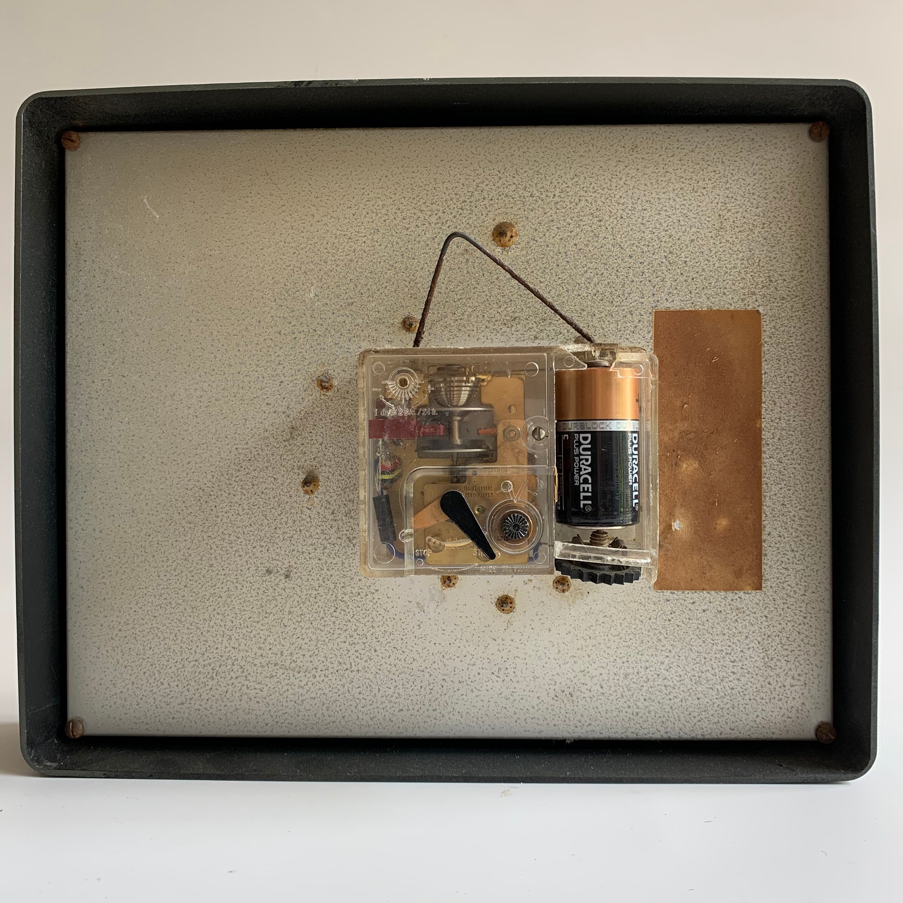 Horloge murale ORTF Hourriez vintage 1960