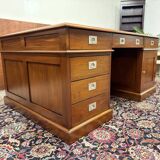 Large Classic English Chesterfield Desk Partnerdesk
