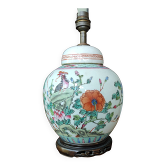 Old ceramic lamp Japanese décor