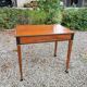 Jean Joseph Chapuis Mahogany Desk, Writing Table, Directoire Period