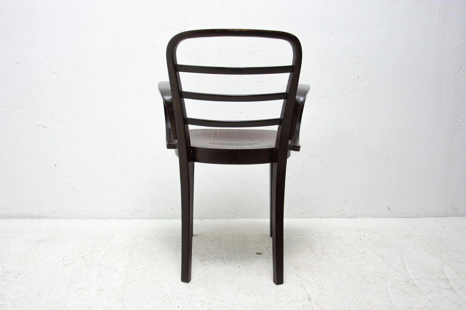 Art deco writing desk chair, 1930, bohemia