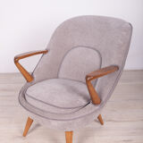 Model 345 Armchairs by J.Jędrychowicz & K.Racinowski for Poznan Furniture Factory, 1950s, Set of 2