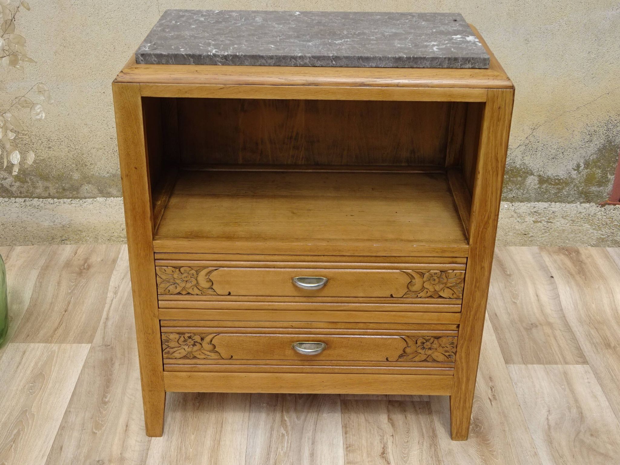 Petit meuble Art Déco, dessus en marbre