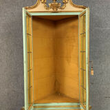 Venetian baroque notch in lacquered and gilded wood around 1900