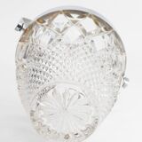 Vintage glass ice bucket