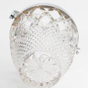 Seau à glace en verre vintage