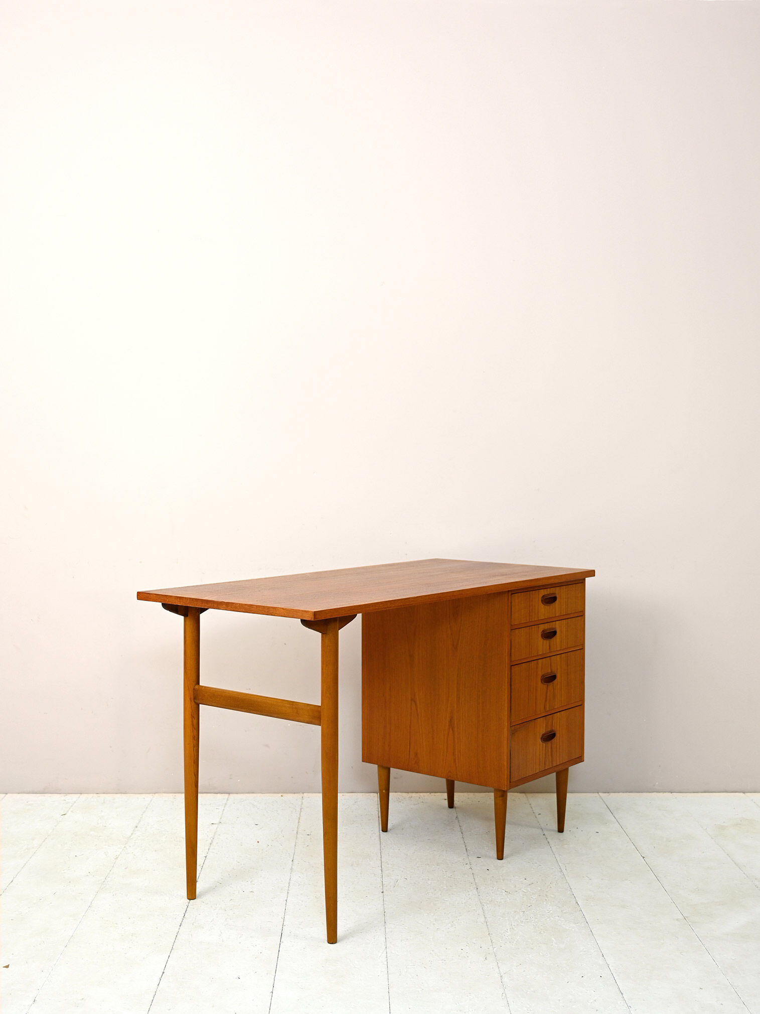 Scandinavian modernism 1960s desk