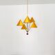 Beautiful Brass Chandelier by Rupert Nikoll
