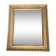 Venetian mirror in solid linden wood, hand-decorated