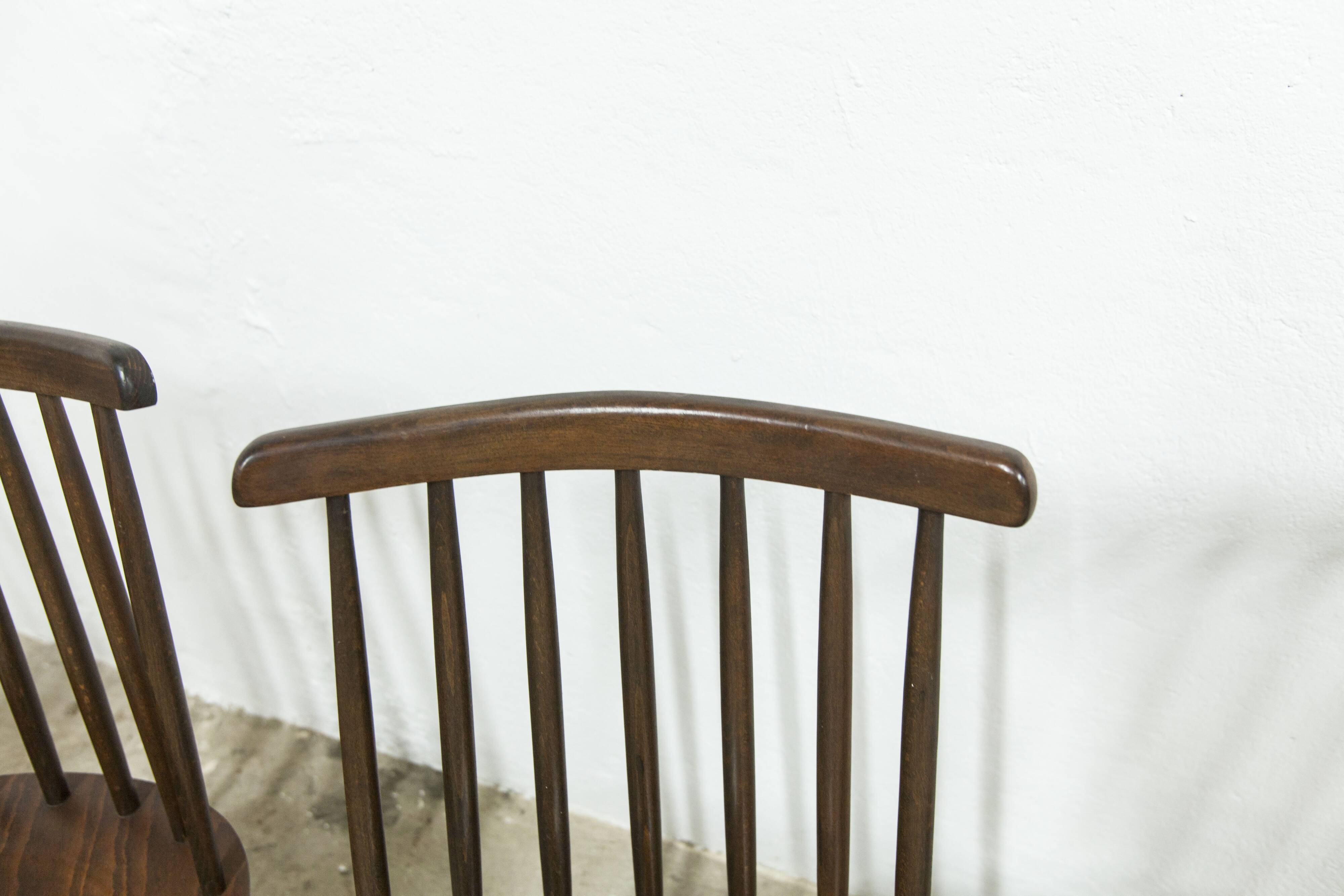 Lot de 4 chaises swr fanett de Ilmari Tapiovaara
