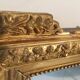Louis XVI style and 19th century fireplace mirror