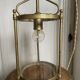 Brass hanging lamp
