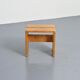 Tabouret en pin massif, Les Arcs