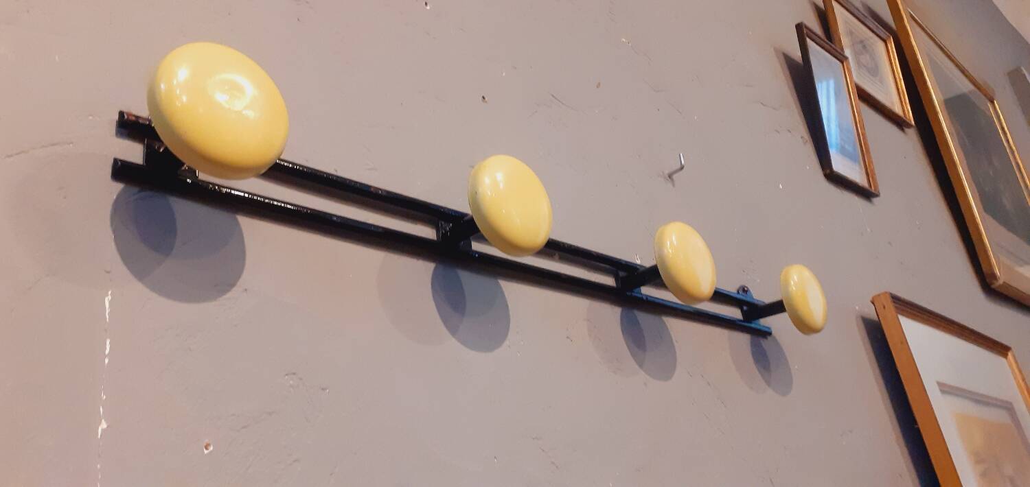 Vintage 60s wall coat rack