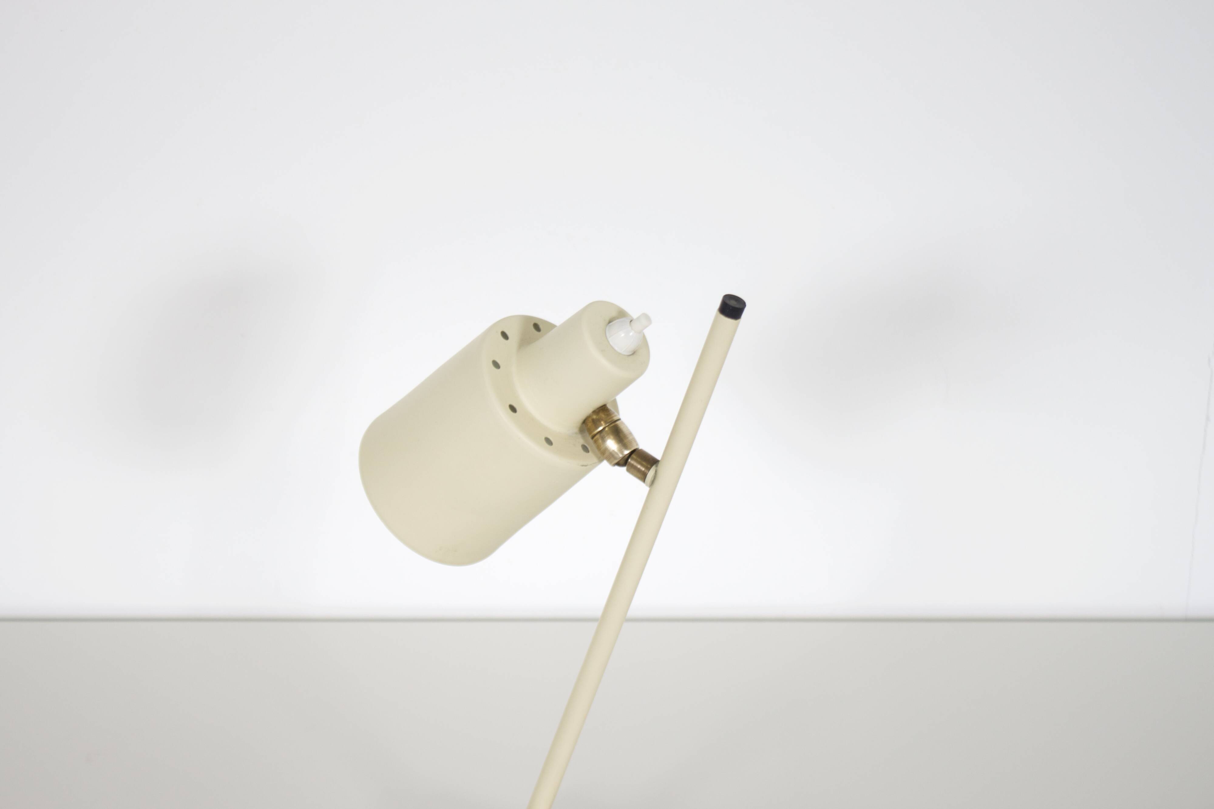 Table Lamp by Stilux Milano in Metal and Marble, Italy, 1950s