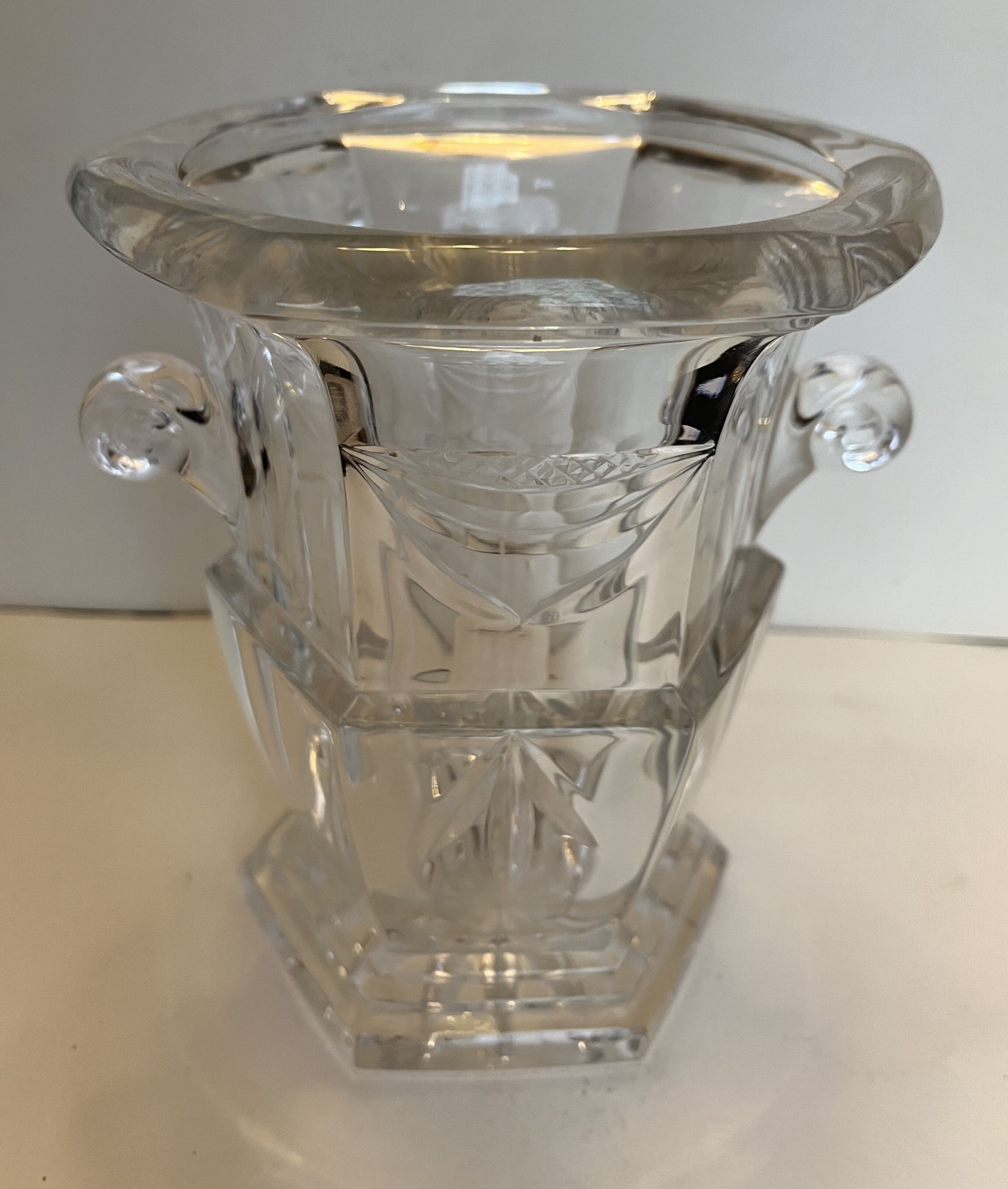 Medici vase in crystal