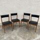 4 chaises danoises en teck