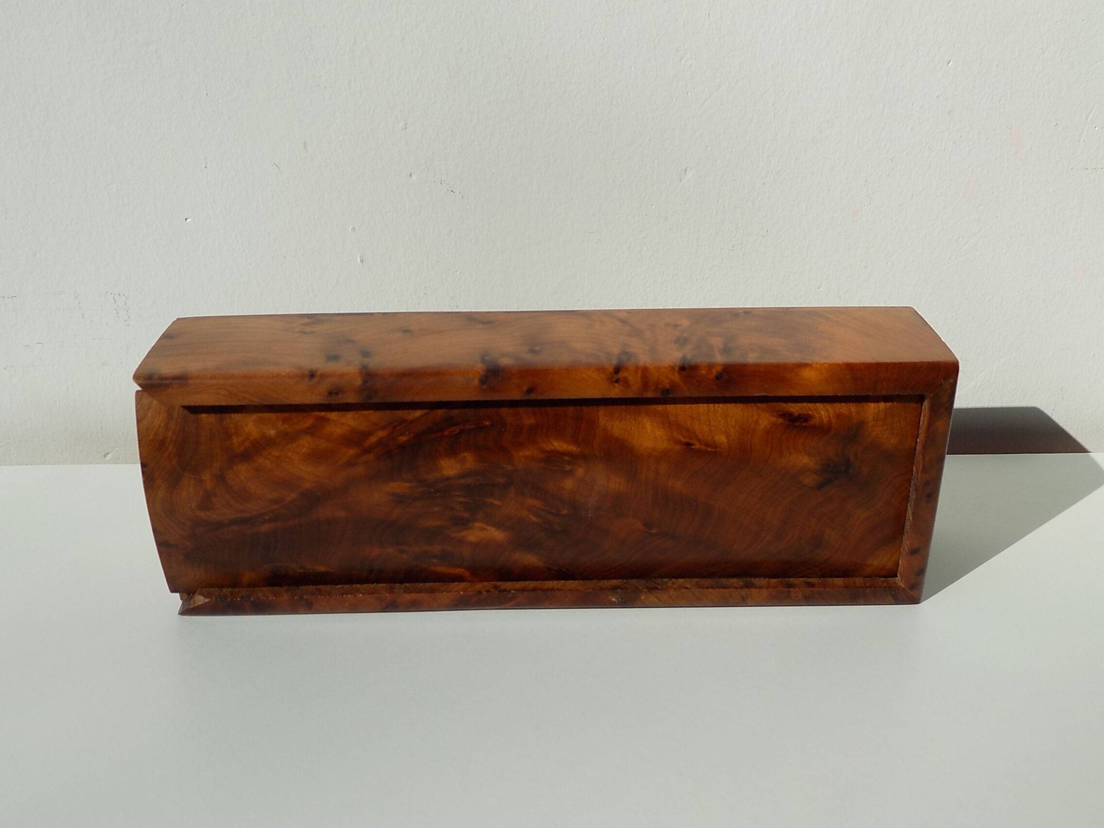 Ebony wooden domino game
