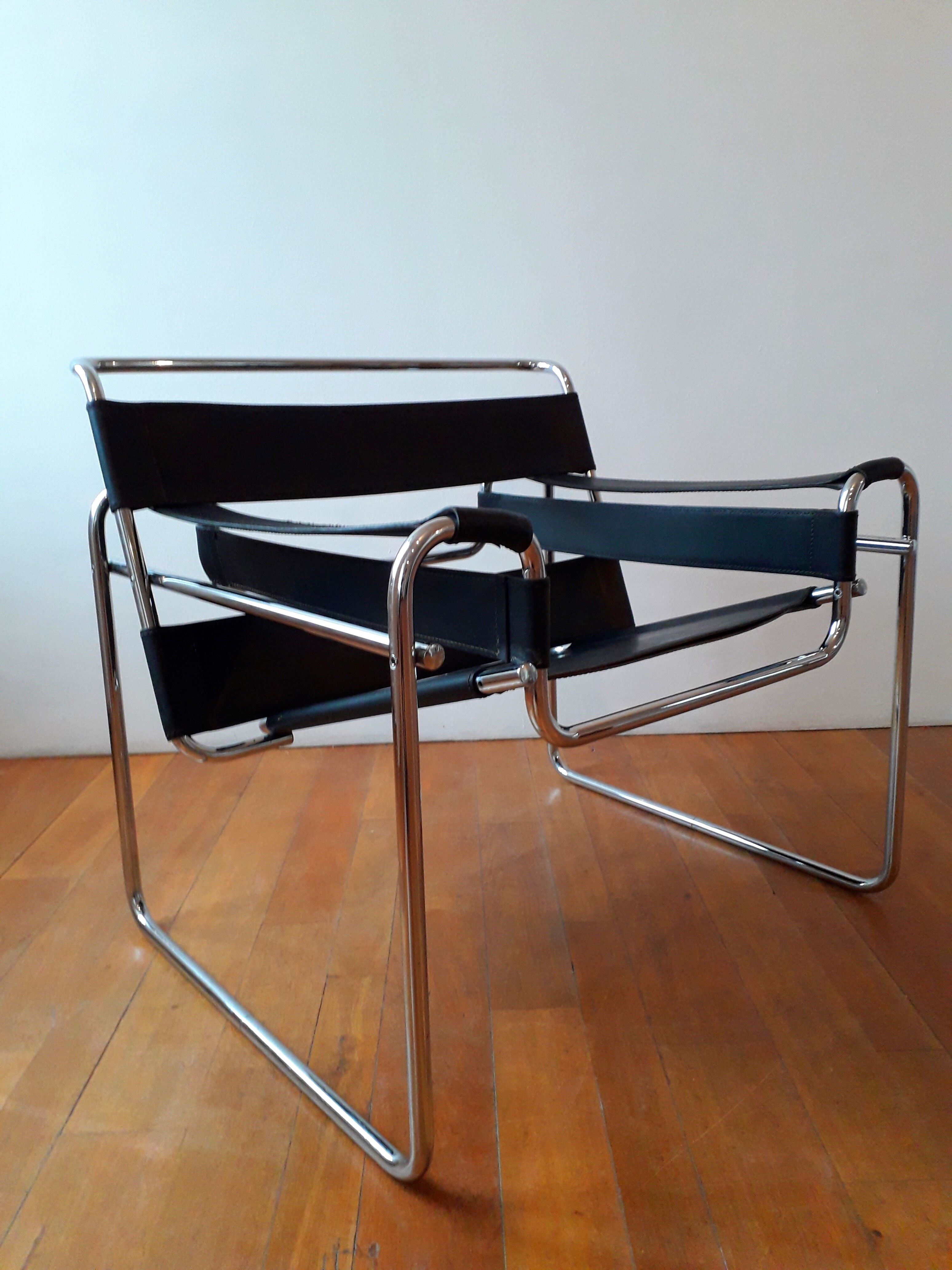 Marcel Breuer Vintage Wassily armchair