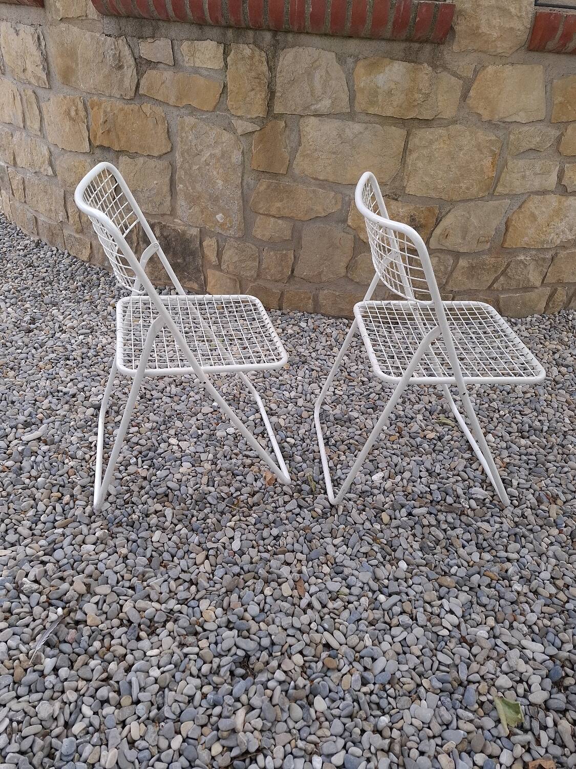 2 folding chairs from the 80s, Ikea, Niels Gammelgaard