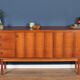 Retro 1960s Retro Rosewood & Walnut By Gordon Russell Of Broadway