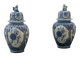 Pair of DELFT vases