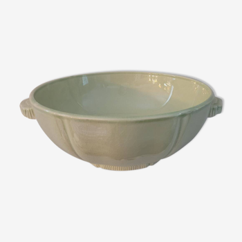 Cracked ceramic salad bowl