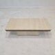 Table basse italienne en travertin et granit