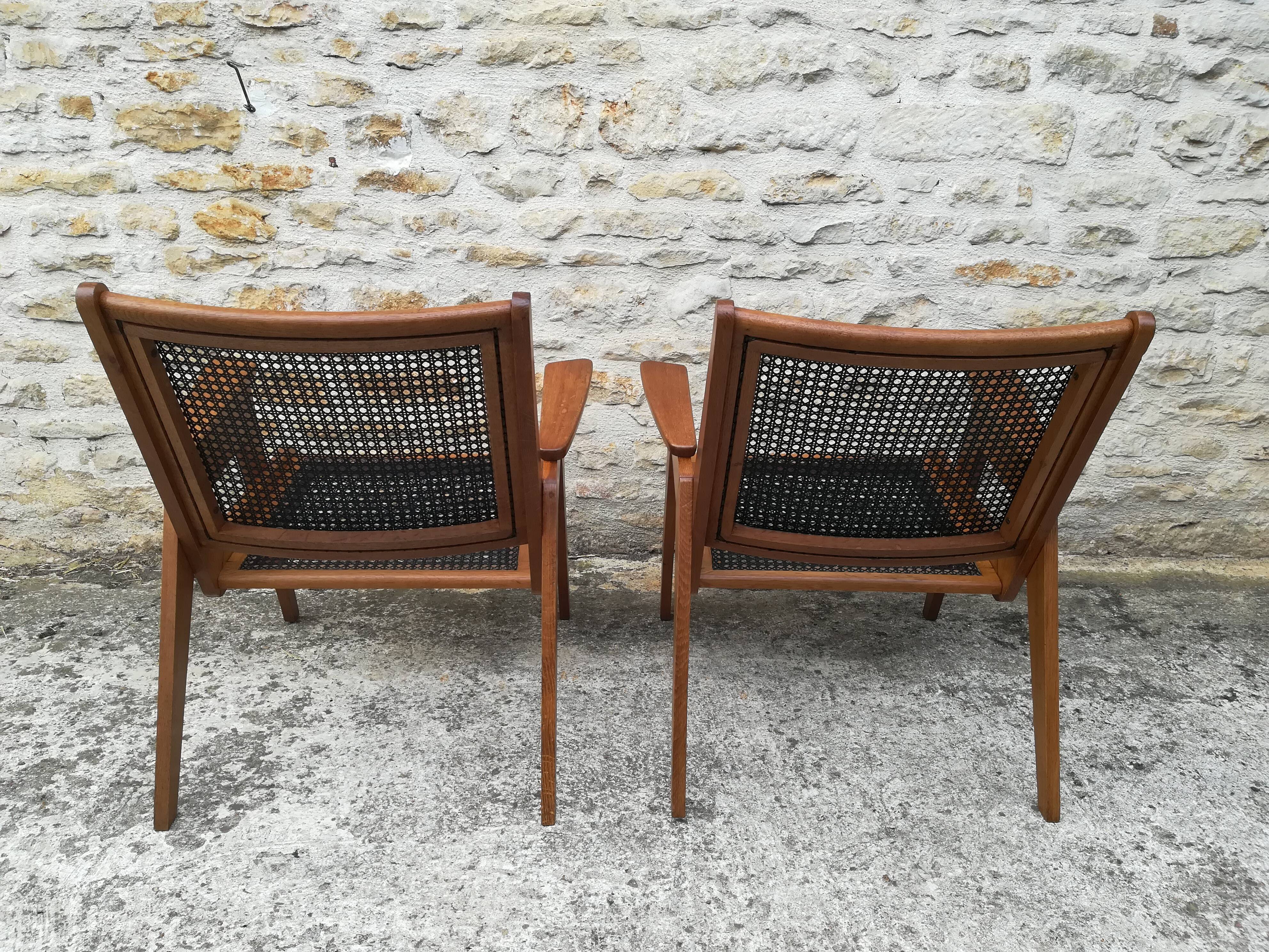 80s canning armchairs