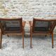80s canning armchairs