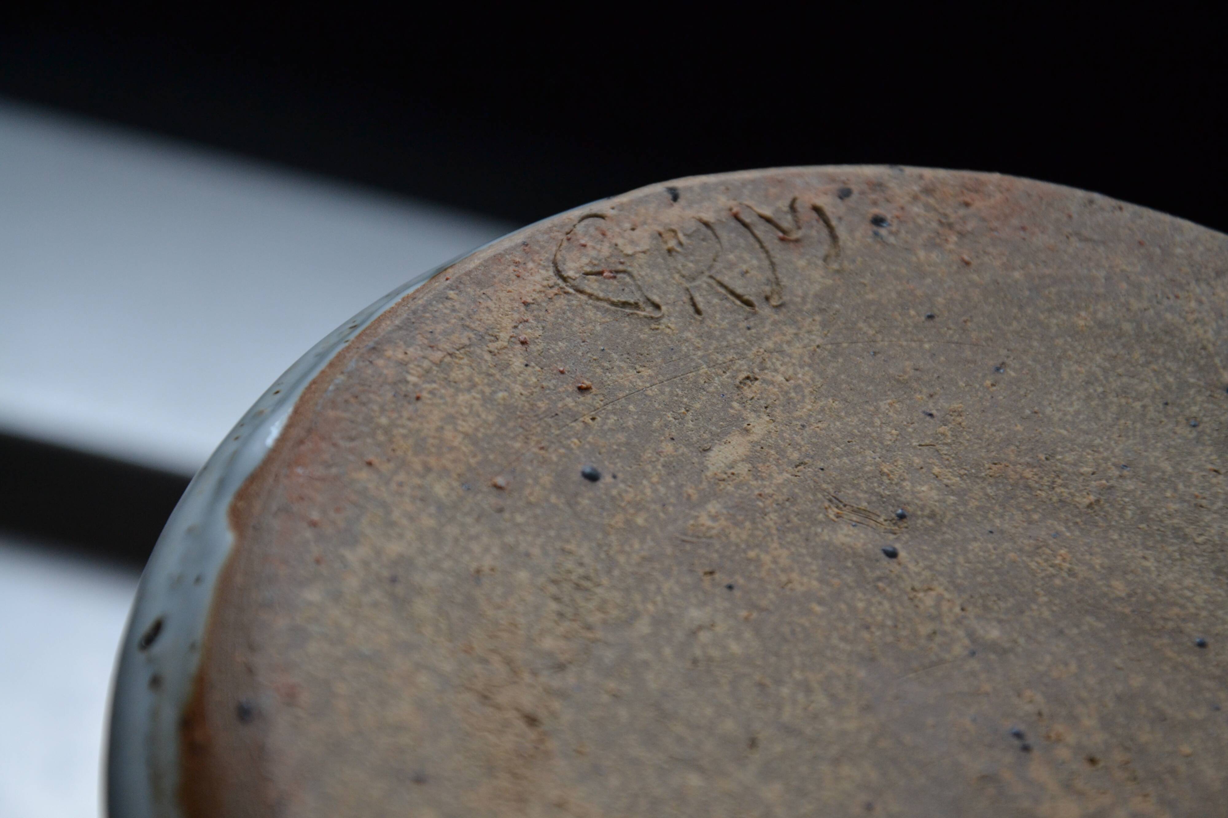 Large pyrite stoneware pitcher attributed to Guy Roland Marcy