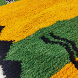 Handmade moroccan berber carpet 235 x 122 cm