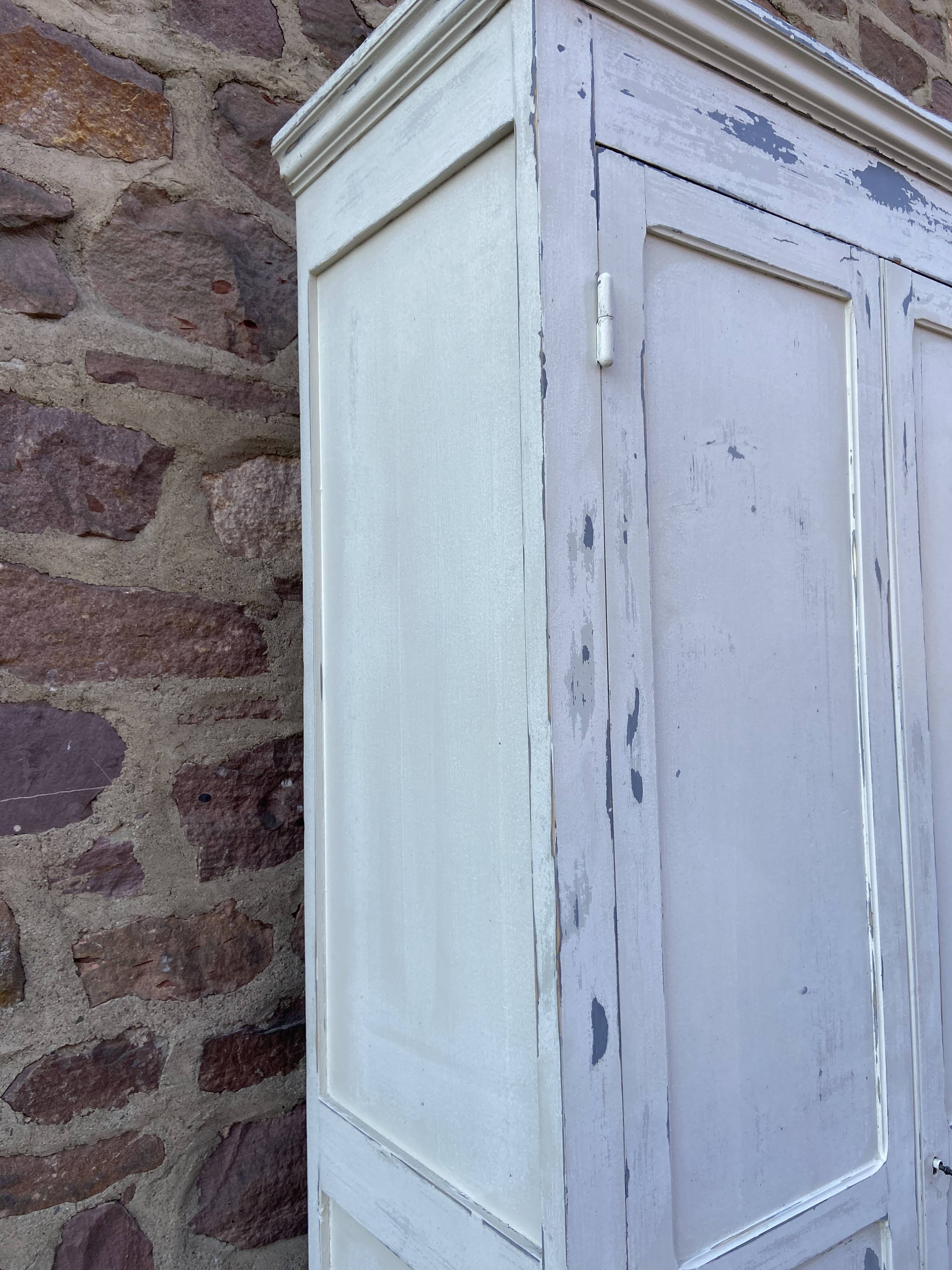 Parisian vintage workshop wardrobe