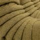 Canapé trois places Togo en bouclé olive par Michel Ducaroy pour Ligne Roset