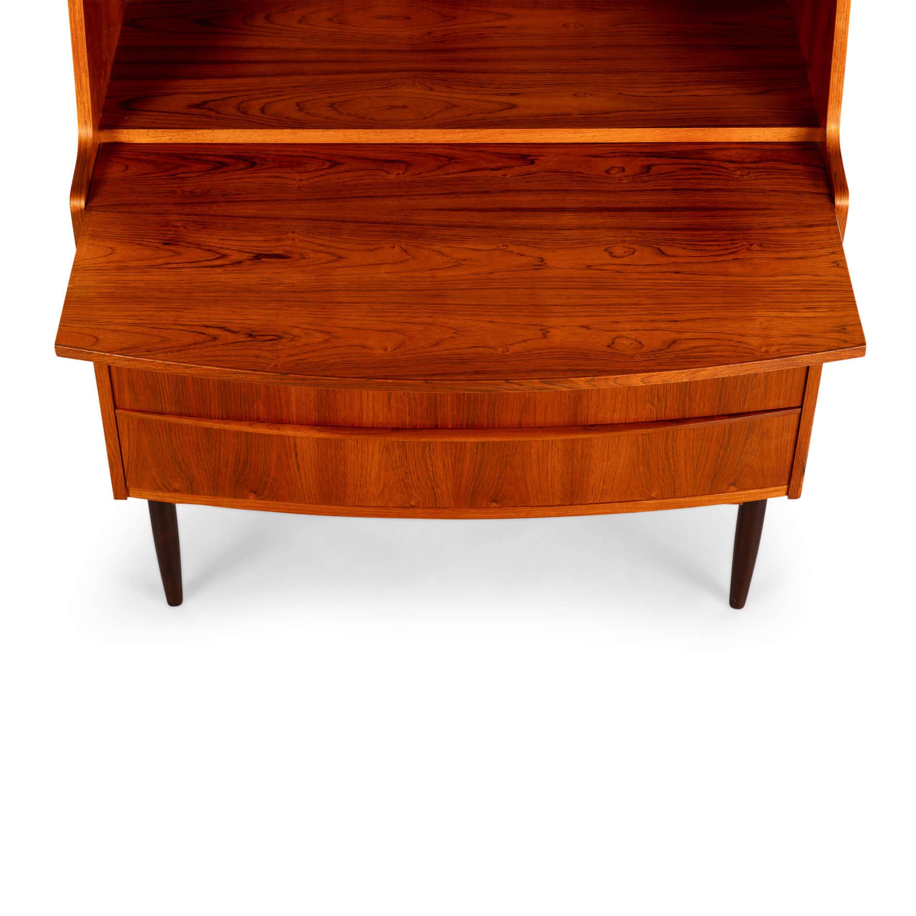 Danish Design Rosewood Secretaire, 1960s