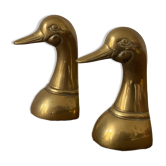 Brass duck head book greenhouse 60s.