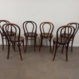Thonet Bistro Chairs, Set of 6